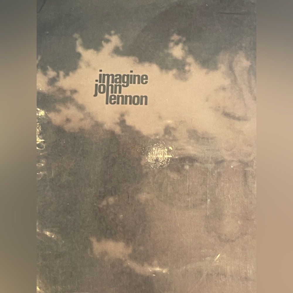 1971 release of "Imagine" by John Lennon with large poster!! It looks new to me.